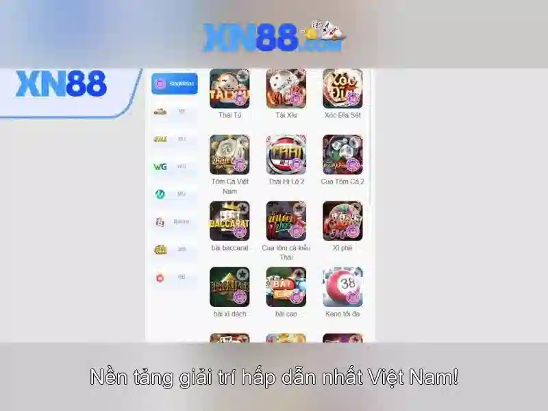 Giao diện trang chủ XN88 chào mừng thành viên mới đăng ký